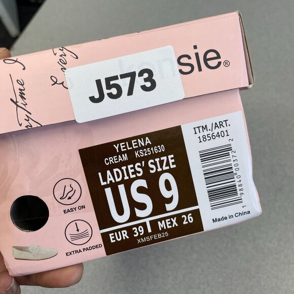 NEW Kensie Women's US 9 Yelena Cream Loafers - Picture 7 of 7